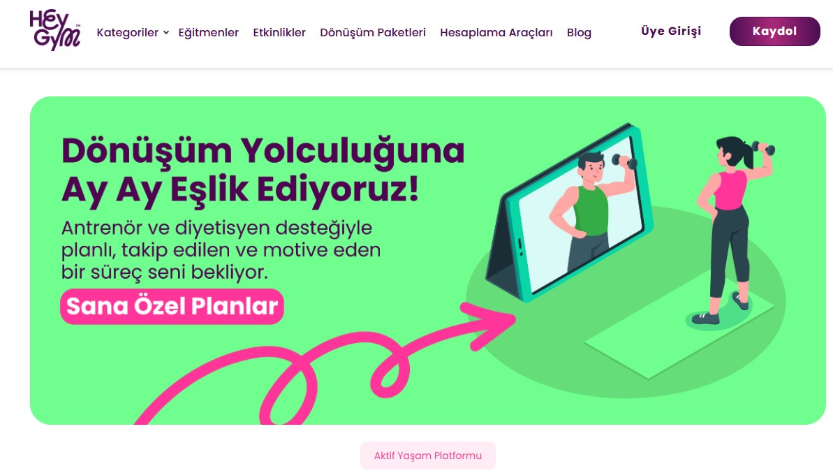Online Yoga Dersi ve Online Yoga Dersleri - Heygym.com